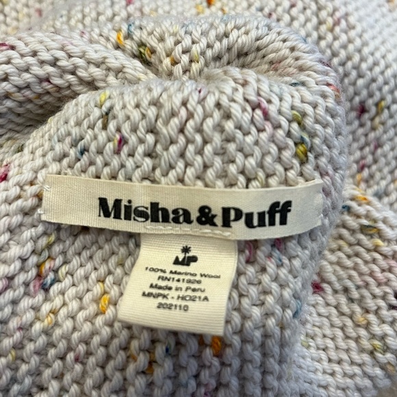 Misha and Puff Adult Garter Hat - Picture 3 of 3